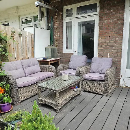 Apartman Canal & Garden In West 10 Mins From Town Amszterdam